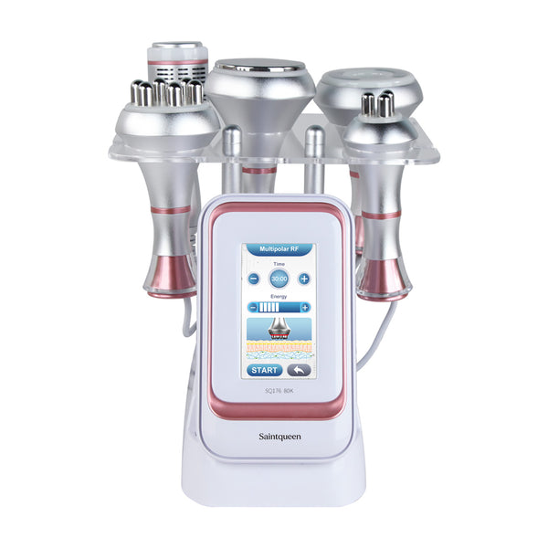 SQ176B Pro 5-in-1 80K cavitation machine with included attachments