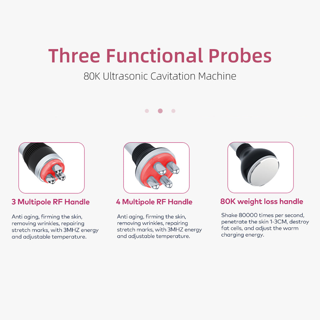 SQ148 Basic | Sculpt & Firm RF 3-in-1 80K Body-Contouring-Gerät – multipolare RF