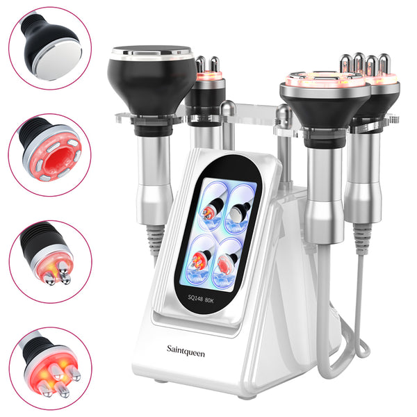 SQ148A Basic | Sculpt & Firm Vacuum 4-in-1 80K Body-Contouring-Gerät – multipolare RF und Vakuummassage
