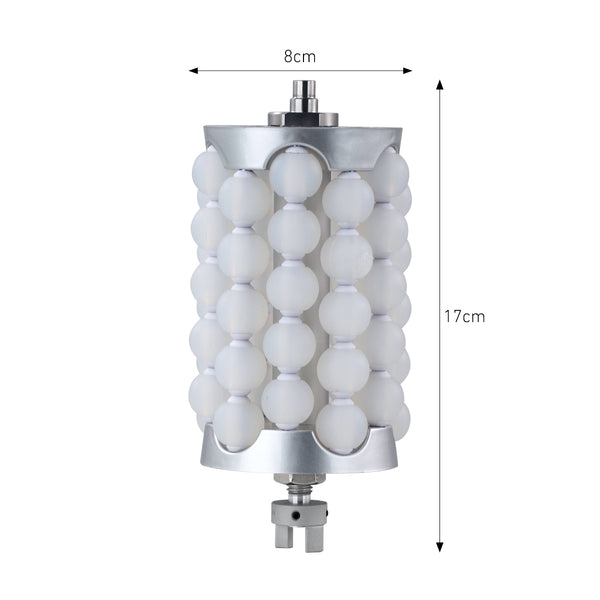 SQ160 | Contour Roll & Glow – 360°-Mikrovibrationsroller für Gesicht und Körper mit LED-Lichtpflege
