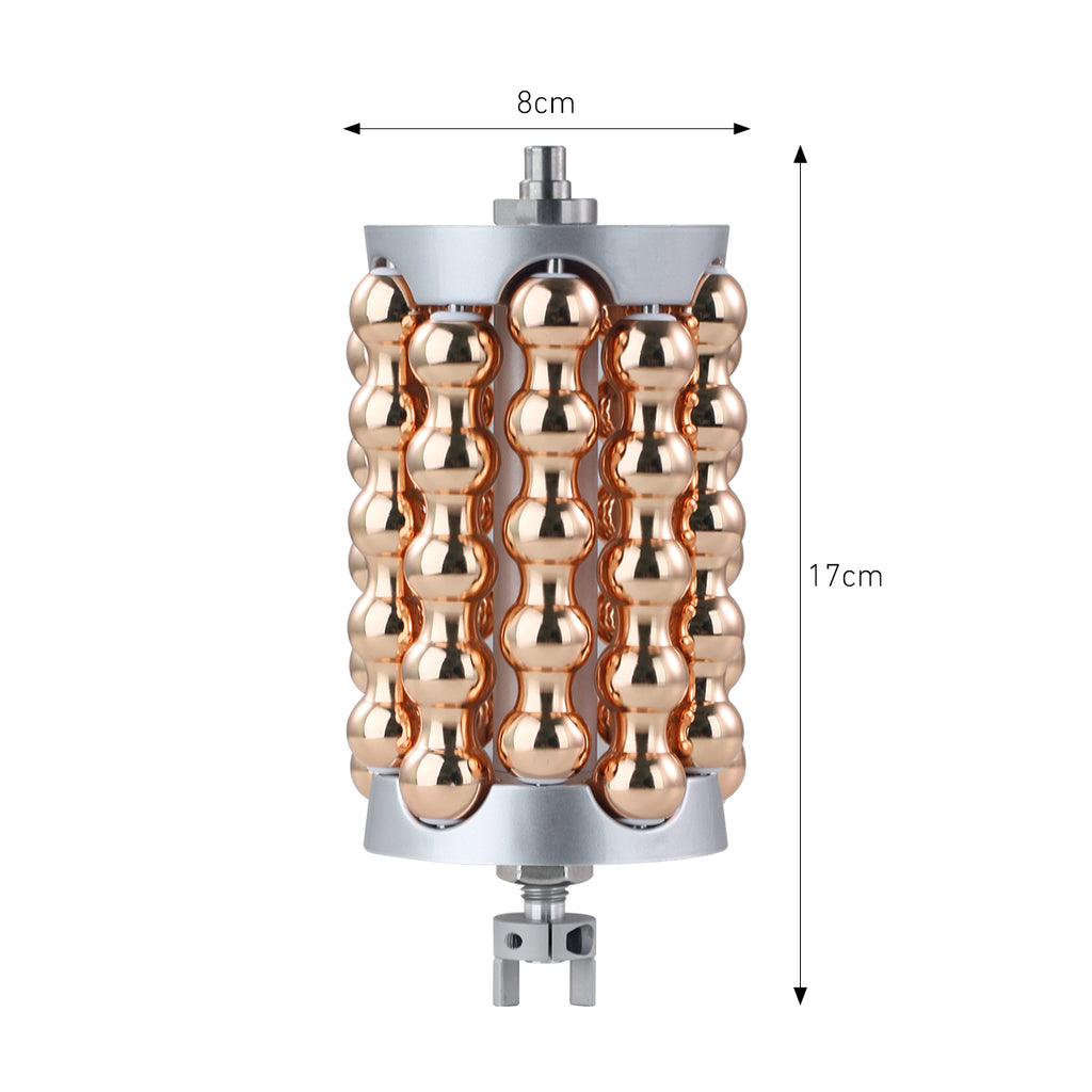 SQ160 | Contour Roll & Glow – 360°-Mikrovibrationsroller für Gesicht und Körper mit LED-Lichtpflege