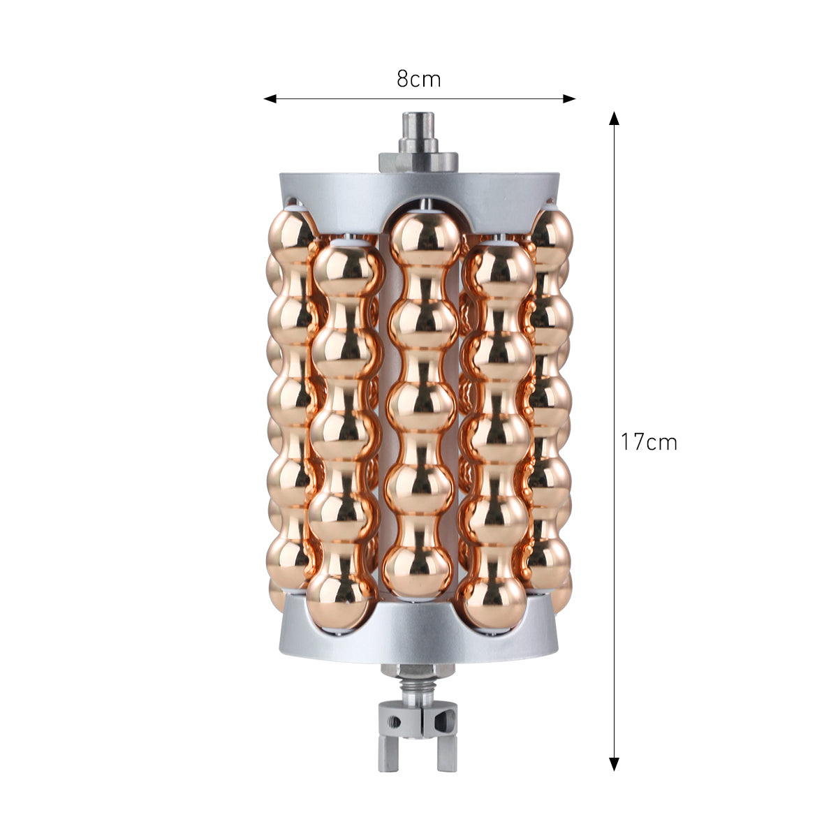 SQ160 | Contour Roll & Glow – 360°-Mikrovibrationsroller für Gesicht und Körper mit LED-Lichtpflege