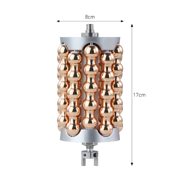 SQ160 | Contour Roll & Glow – 360°-Mikrovibrationsroller für Gesicht und Körper mit LED-Lichtpflege