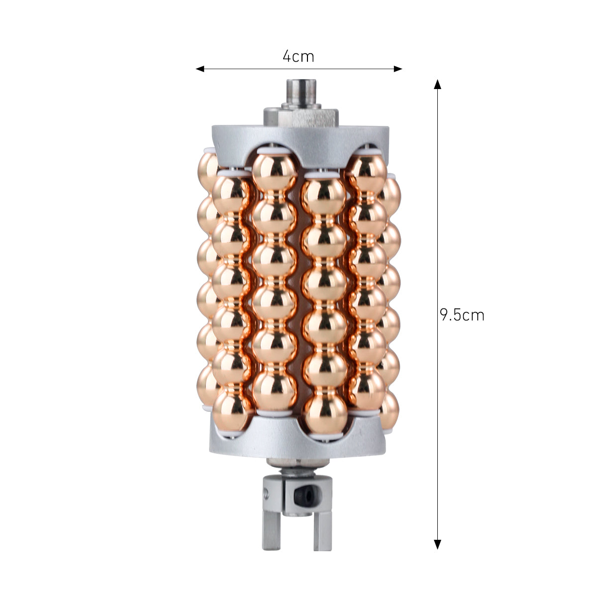 SQ160 | Contour Roll & Glow – 360°-Mikrovibrationsroller für Gesicht und Körper mit LED-Lichtpflege