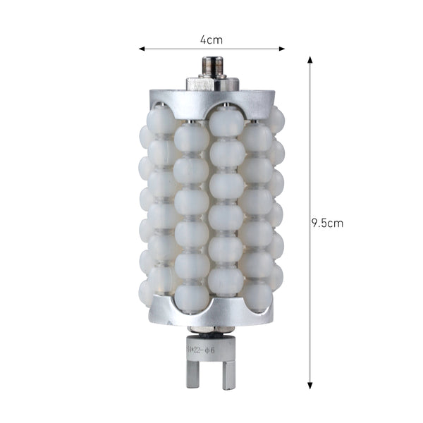 SQ160B | Dual Contour Roll – 360°-Mikrovibrationsroller mit zwei Handstücken für Gesicht und Körper