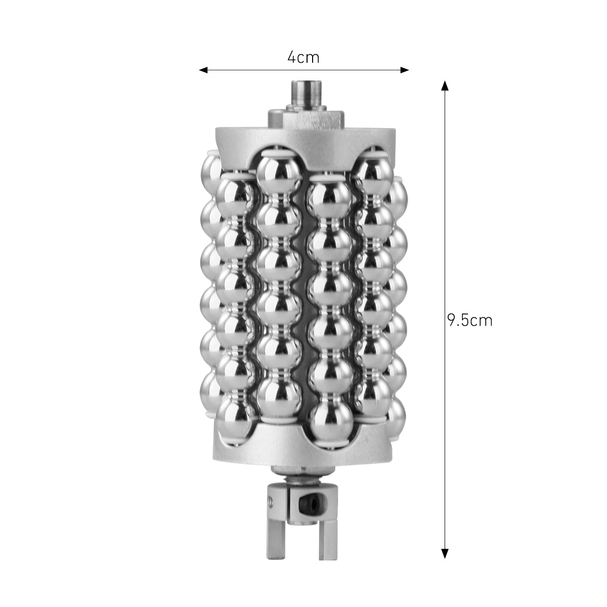 SQ160B | Dual Contour Roll – 360°-Mikrovibrationsroller mit zwei Handstücken für Gesicht und Körper