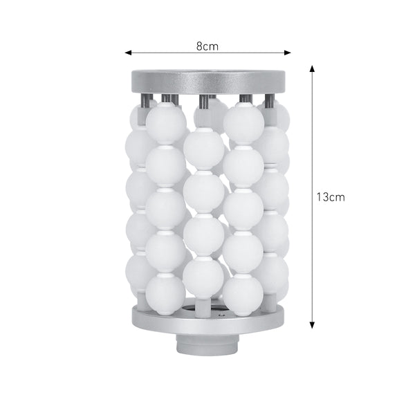 SQ160B | Dual Contour Roll – 360°-Mikrovibrationsroller mit zwei Handstücken für Gesicht und Körper