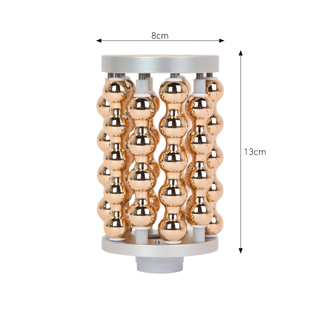 SQ160B | Dual Contour Roll – 360°-Mikrovibrationsroller mit zwei Handstücken für Gesicht und Körper