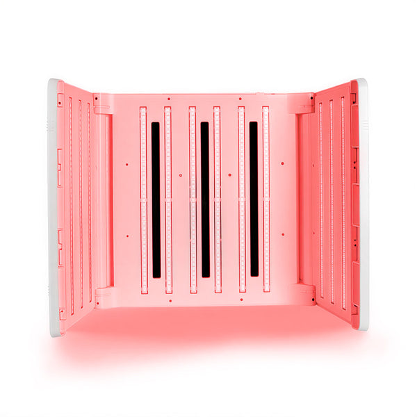 SQ22 | Full-Body Glow Capsule Mini – 468 LEDs, 7 Farben, LED-Lichtkapsel, Nahinfrarotlicht, einstellbare Sitzungssteuerung, klappbares Design