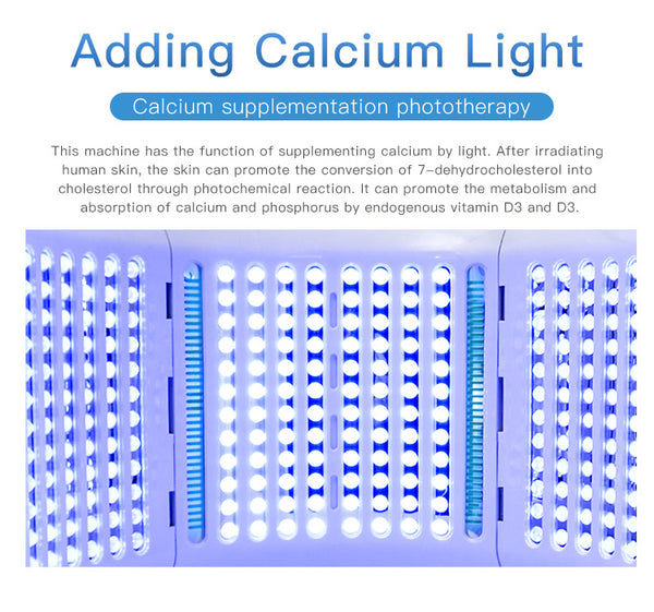 SQ2 | Face & Body Foldable PDT LED-Lichtpflegegerät – Multi-LED, 7 Farben, klappbares Design