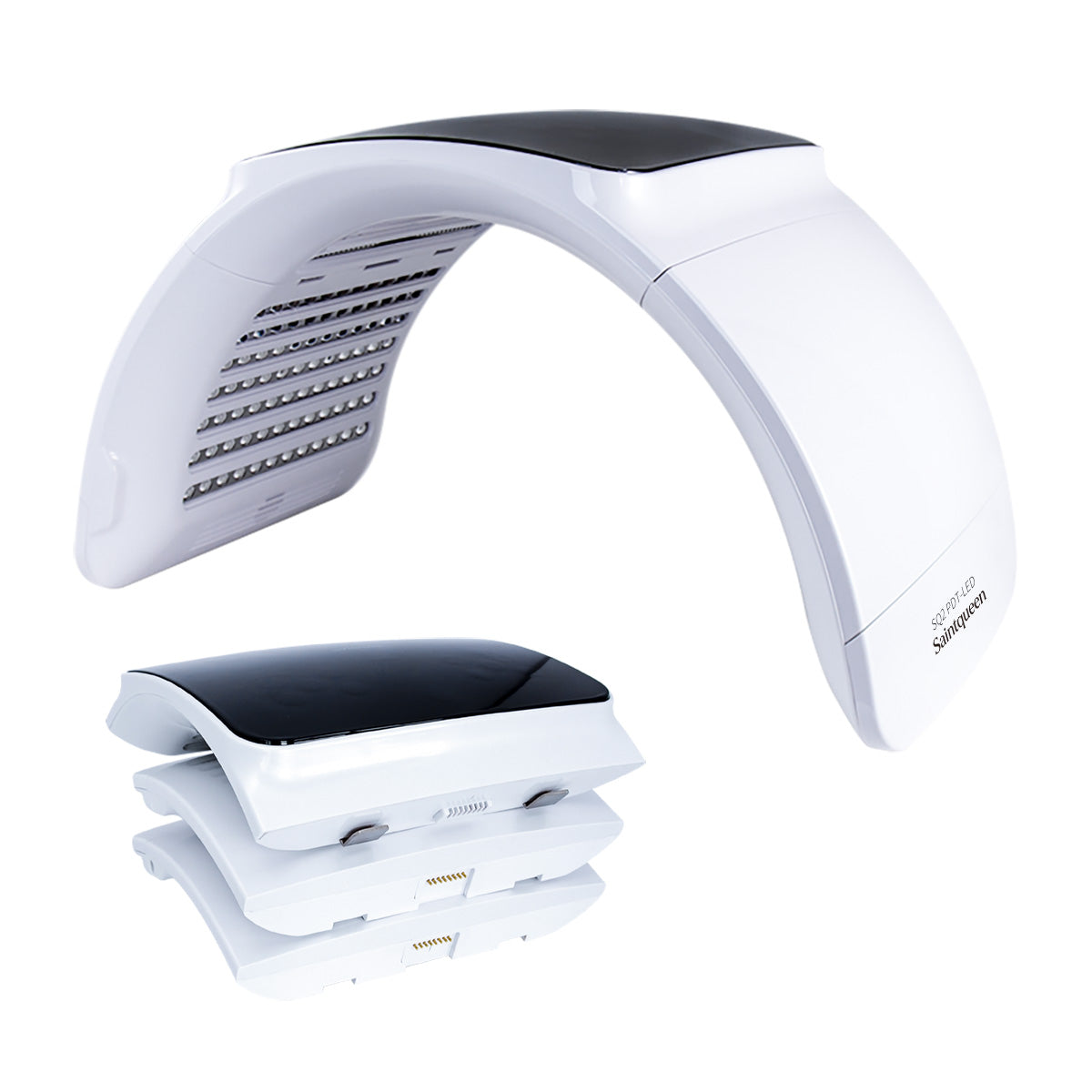 SQ2 | Face & Body Foldable PDT LED-Lichtpflegegerät – Multi-LED, 7 Farben, klappbares Design