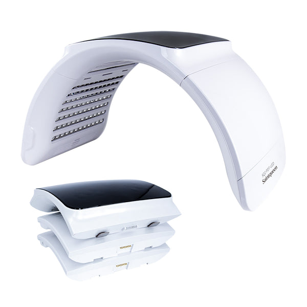 SQ2 | Face & Body Foldable PDT LED-Lichtpflegegerät – Multi-LED, 7 Farben, klappbares Design