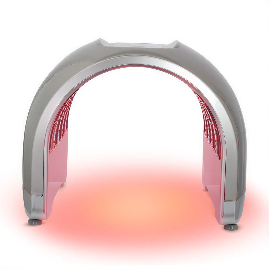 SQ3 | Facial FIR Glow Studio – Multi-LED, 4 Farben, LED-Lichtpflegegerät, Wärmefunktion