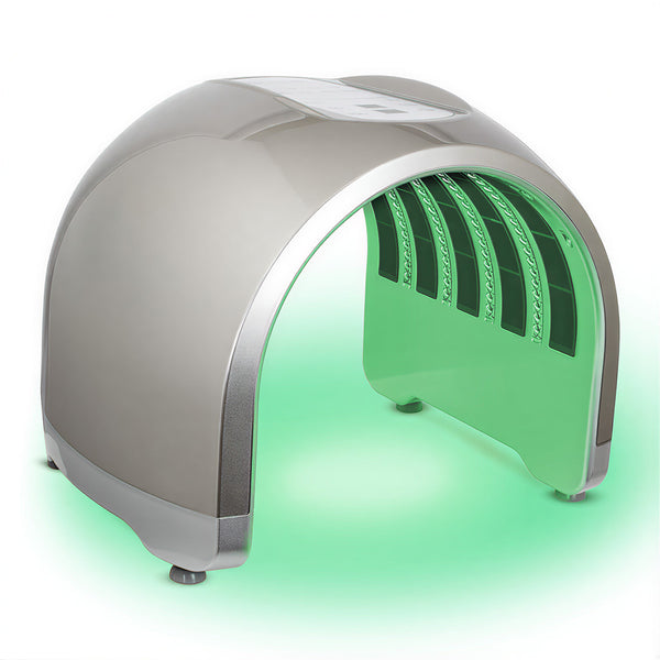 SQ3 | Facial FIR Glow Studio – Multi-LED, 4 Farben, LED-Lichtpflegegerät, Wärmefunktion