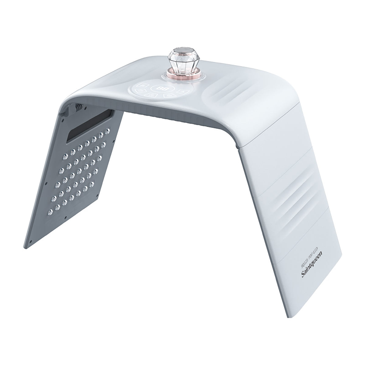 SQ125 | Facial Nano Mist LED-Lichtpflegegerät – 117 LEDs, 7 Farben, Nano-Nebel, Wärmefunktion, klappbares Design Hauptbild