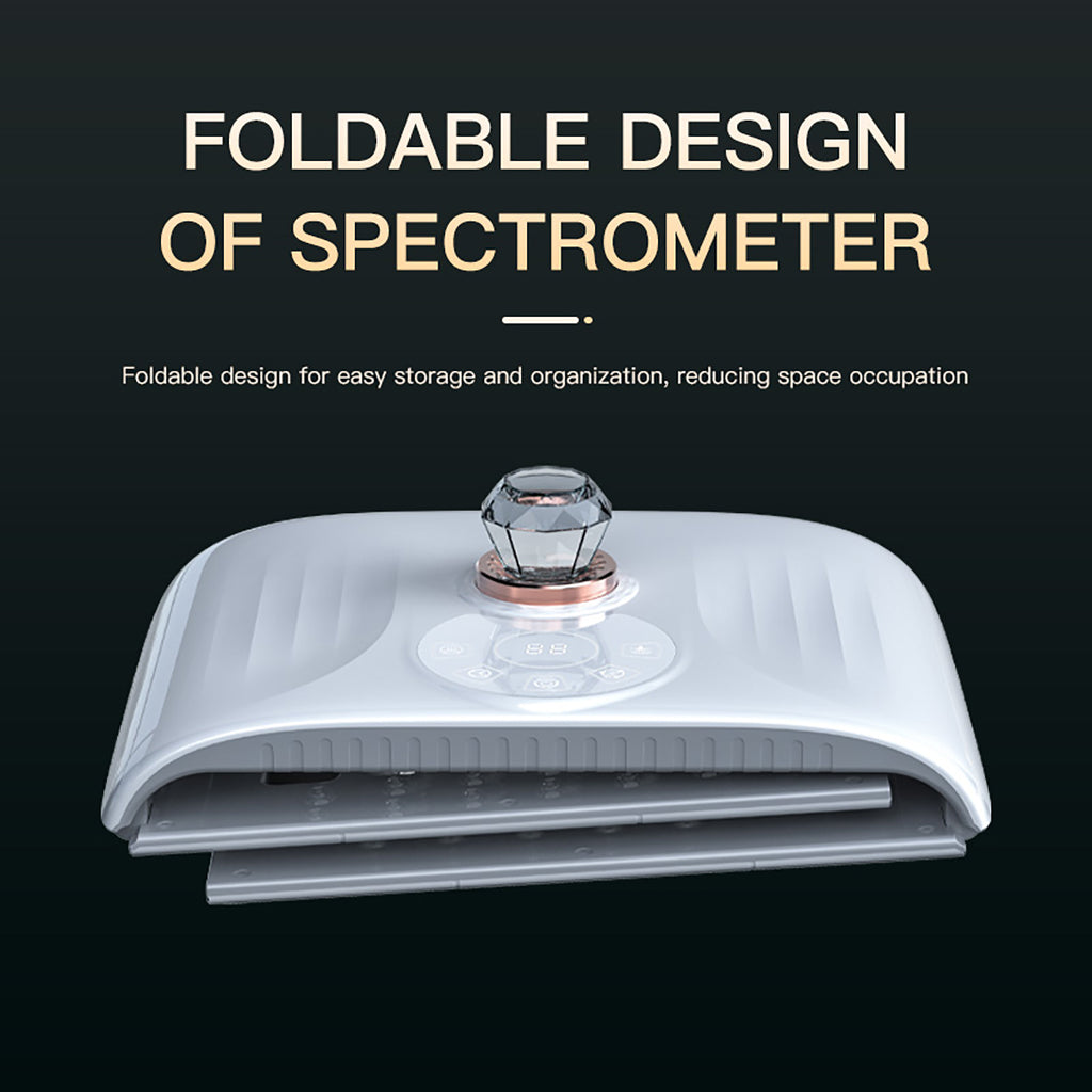 SQ125 | Facial Nano Mist LED-Lichtpflegegerät – 117 LEDs, 7 Farben, Nano-Nebel, Wärmefunktion, klappbares Design