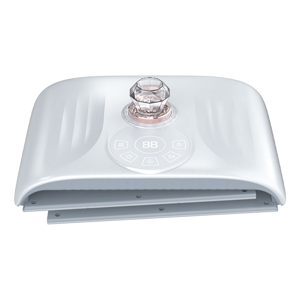 SQ125 | Facial Nano Mist LED-Lichtpflegegerät – 117 LEDs, 7 Farben, Nano-Nebel, Wärmefunktion, klappbares Design