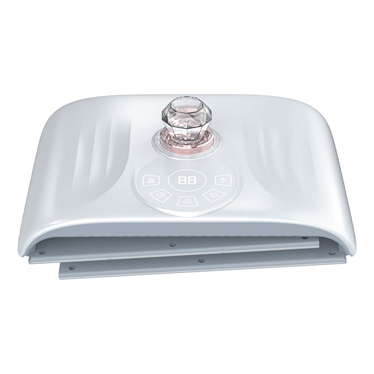 SQ125 | Facial Nano Mist LED-Lichtpflegegerät – 117 LEDs, 7 Farben, Nano-Nebel, Wärmefunktion, klappbares Design