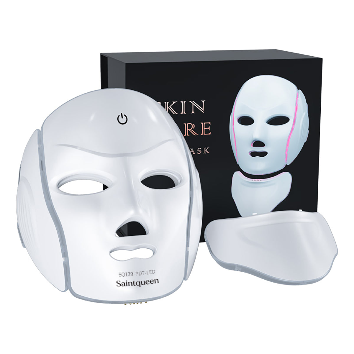 SQ139 | Facial Microcurrent Radiance Mask – 119 LEDs, 7 Farben, LED-Gesichtsmaske, Mikrostrom Hauptbild