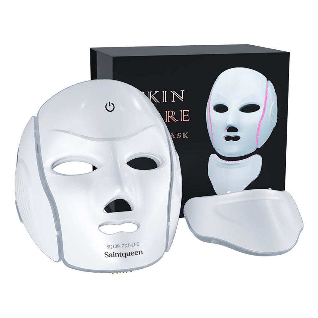 SQ139 | Facial Microcurrent Radiance Mask – 119 LEDs, 7 Farben, LED-Gesichtsmaske, Mikrostrom