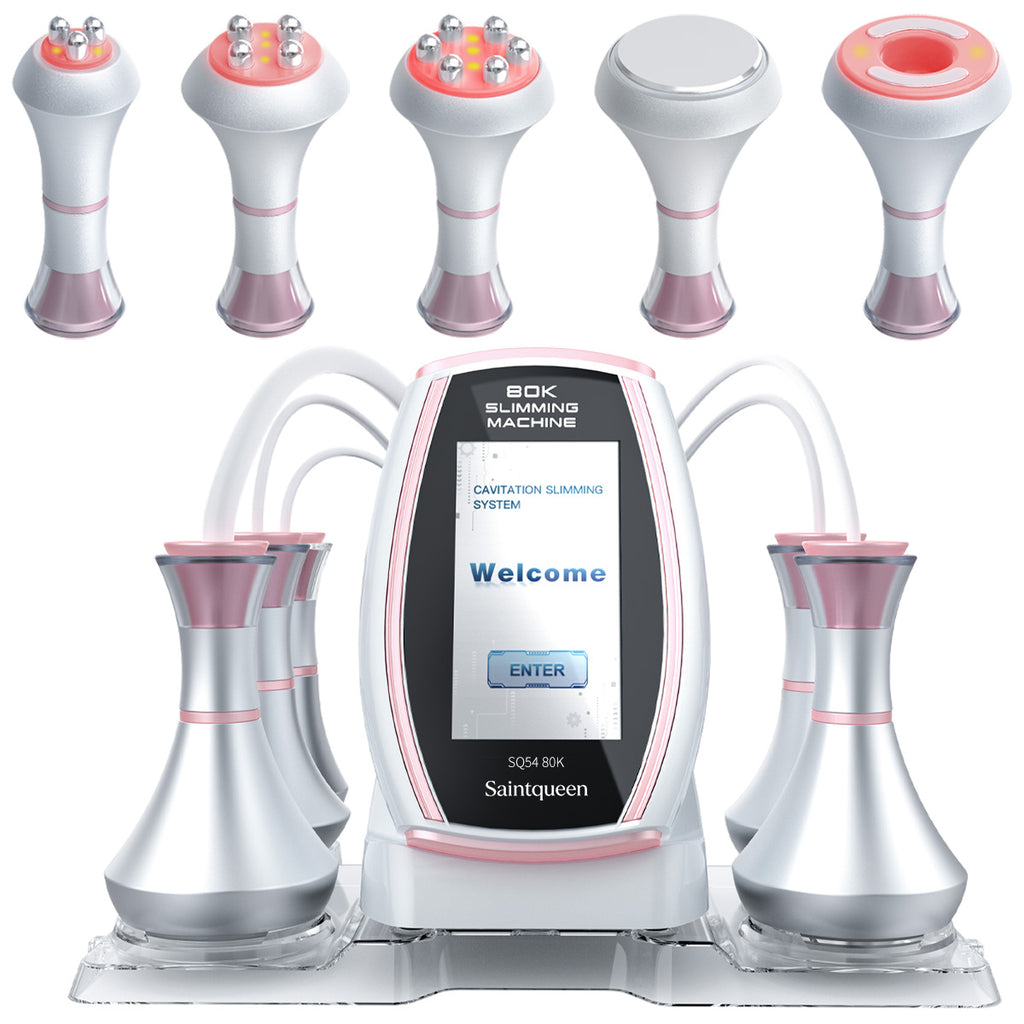 SQ54 Pro | Contour Lift Vacuum 5-in-1 80K Body-Contouring-Gerät – Ultraschall-Kavitation, multipolare RF und Vakuummassage