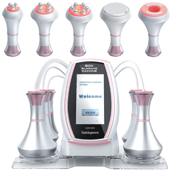 SQ54 Pro | Contour Lift Vacuum 5-in-1 80K Body-Contouring-Gerät – Ultraschall-Kavitation, multipolare RF und Vakuummassage