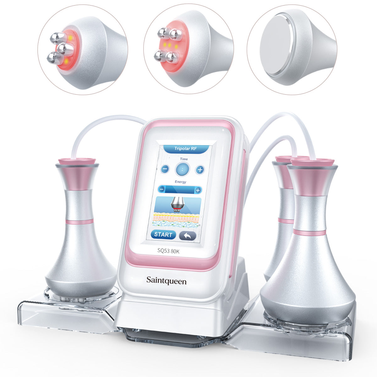 SQ53 Basic | Firming Essentials RF 3-in-1 80K Body-Contouring-Gerät – Ultraschall-Kavitation und multipolare RF
