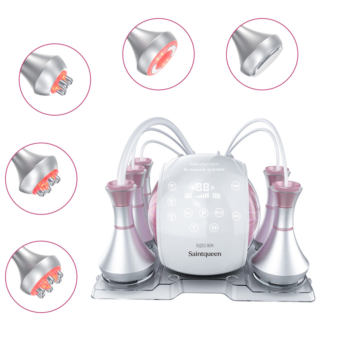 SQ52 Pro | Body Balance Vacuum 5-in-1 80K Body-Contouring-Gerät – Ultraschall-Kavitation, multipolare RF und Vakuummassage Hauptbild