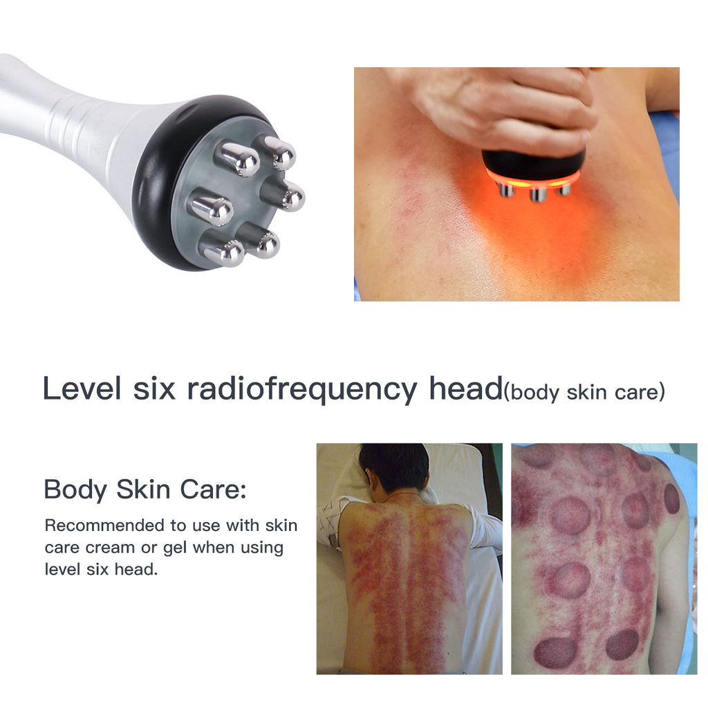 SQ47B Pro | Sculpt Fusion EMS 6-in-1 40K Body-Contouring-Gerät – Ultraschall-Kavitation, multipolare RF, Vakuummassage und EMS