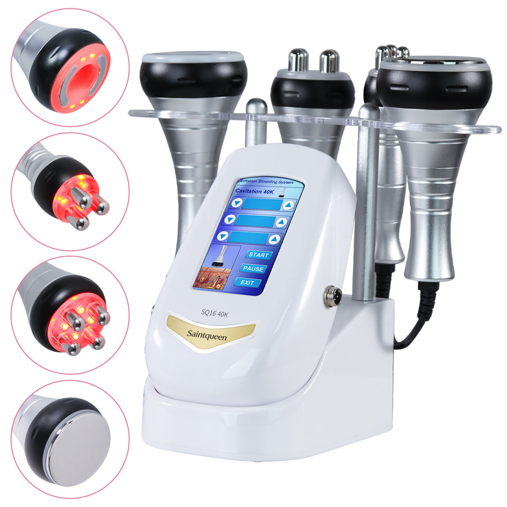 SQ16B Basic | Essential Contour Vacuum 4-in-1 40K Body-Contouring-Gerät – Ultraschall-Kavitation, multipolare RF und Vakuummassage