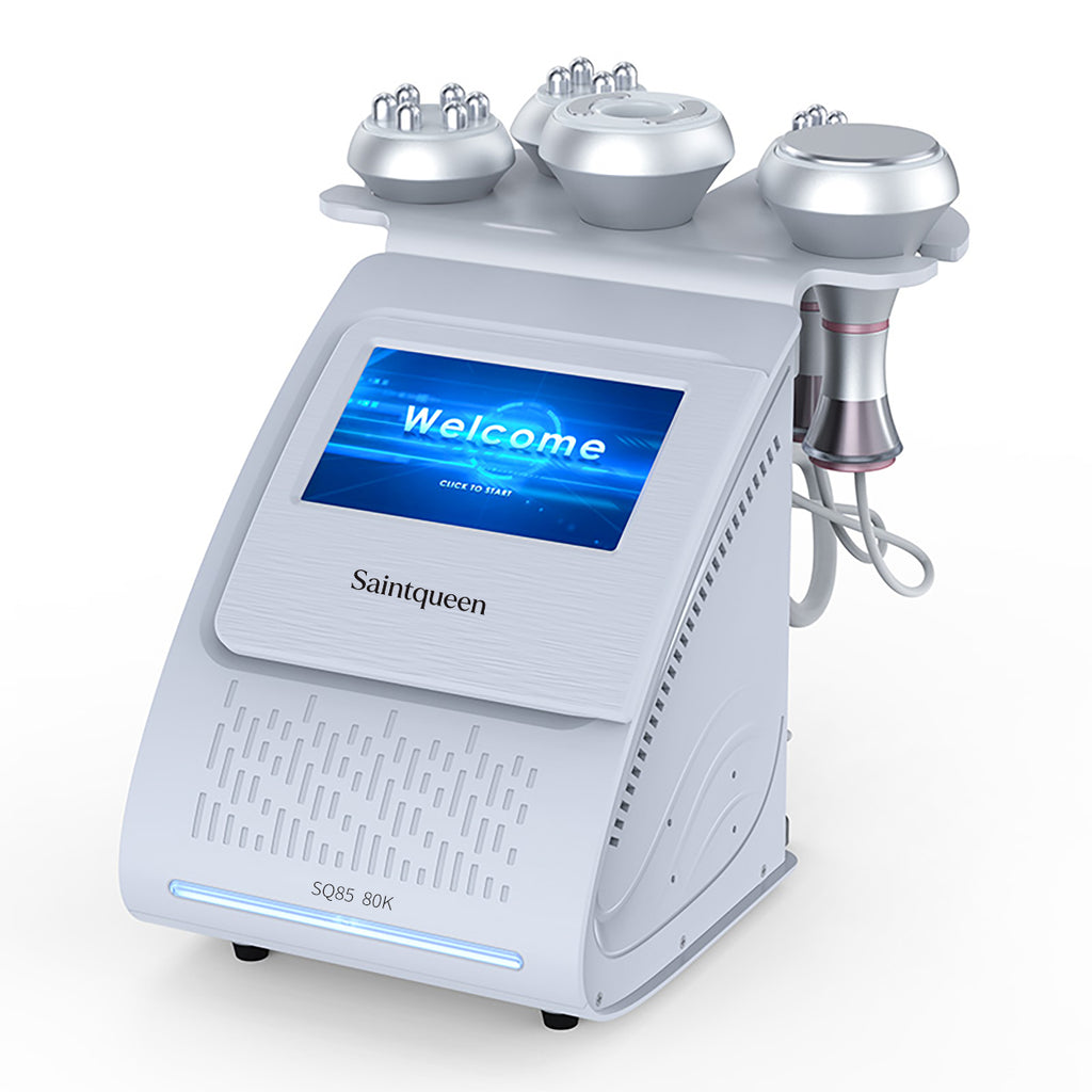 SQ85A Pro | Aura Sculpt Vacuum 5-in-1 80K Body-Contouring-Gerät – Ultraschall-Kavitation, multipolare RF und Vakuummassage