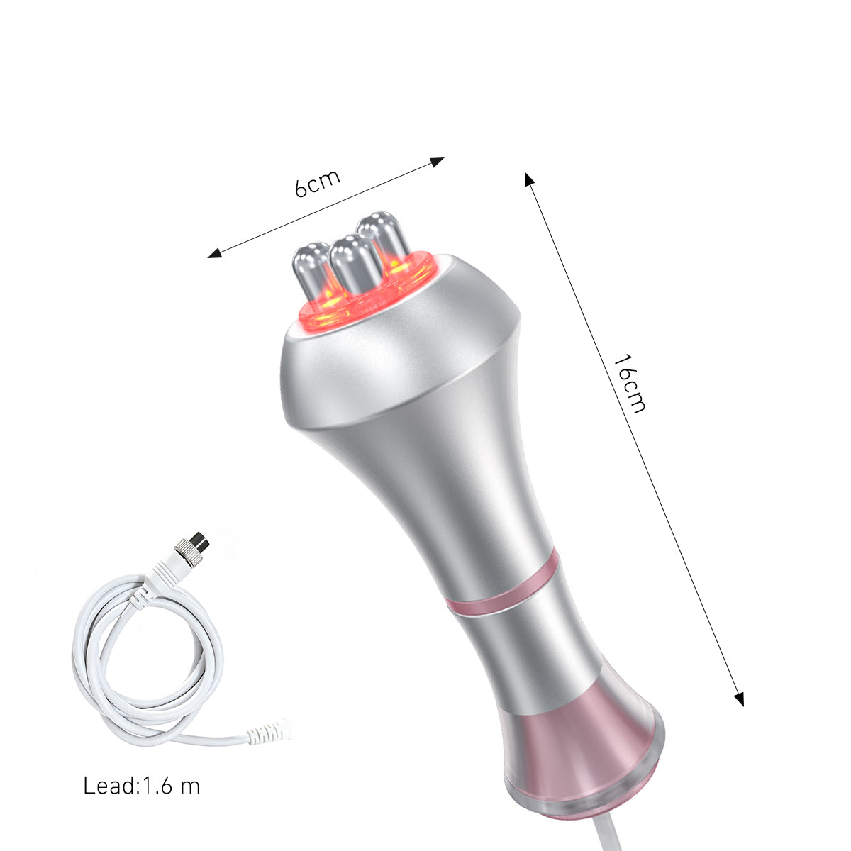 SQ85B Pro | Aura Sculpt EMS 6-in-1 80K Body-Contouring-Gerät – Ultraschall-Kavitation, multipolare RF, Vakuummassage und EMS