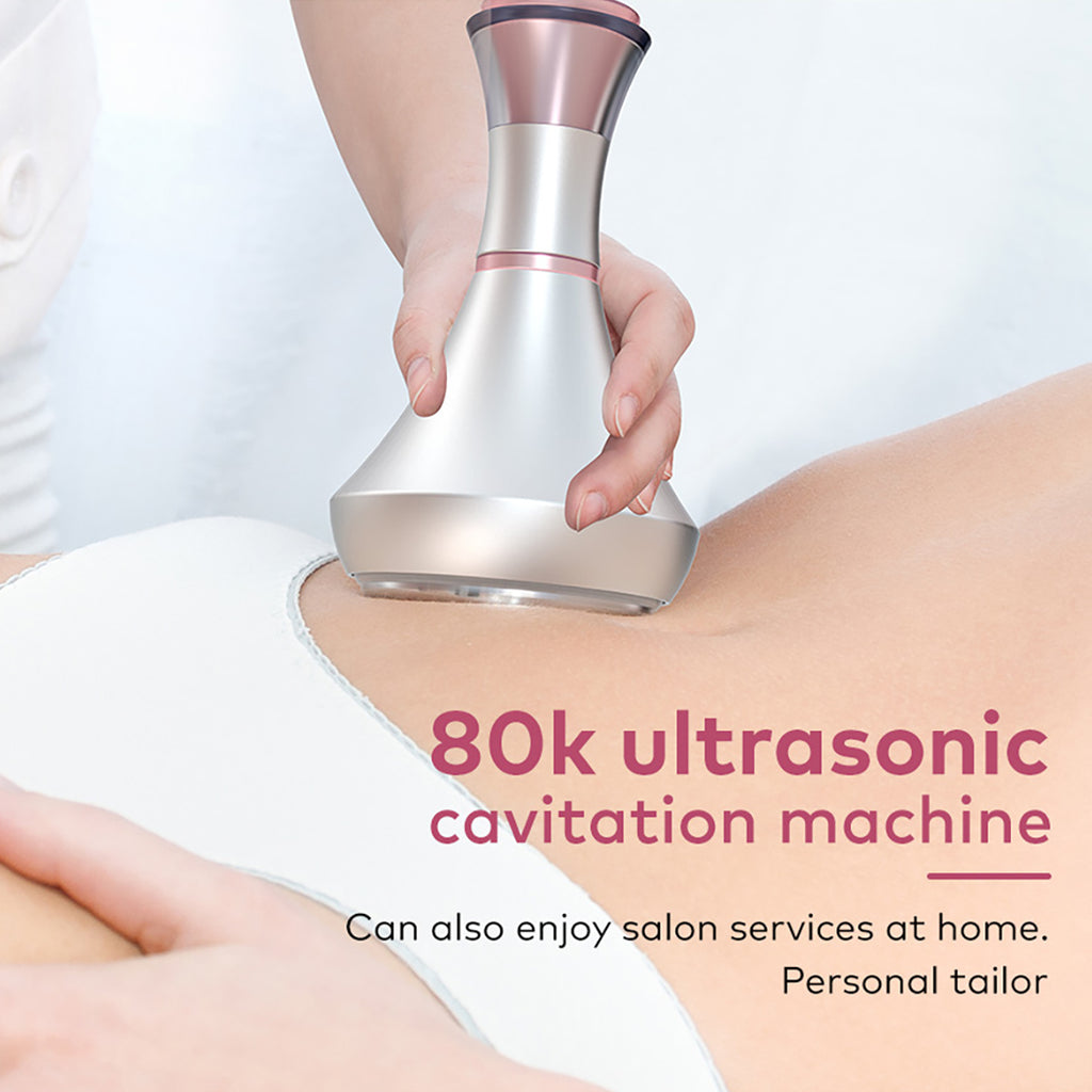 SQ85E Plus | Aura Sculpt RF Heat + Microcurrent 9-in-1 80K Body-Contouring-Gerät – Ultraschall-Kavitation, multipolare RF, EMS und Mikrostrom