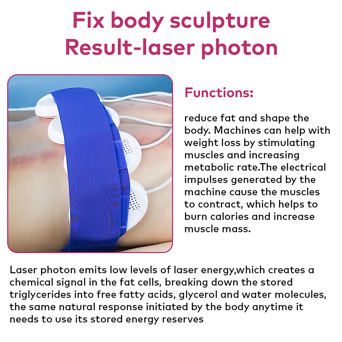 SQ90E Plus | Form & Firm Vacuum + Microcurrent 9-in-1 80K Body-Contouring-Gerät – Ultraschall-Kavitation, multipolare RF, Vakuummassage und Laser-Lipo-Pads