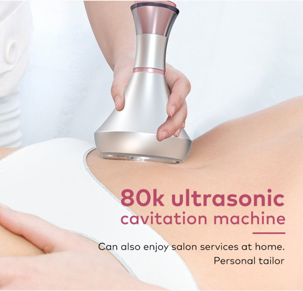 SQ121A Pro | Contour Pro Laser Pad 6-in-1 80K Body-Contouring-Gerät – Ultraschall-Kavitation, multipolare RF, Vakuummassage und Laser-Lipo-Pads