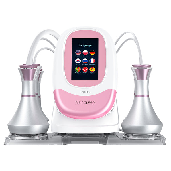 SQ95A Pro | Shape Studio Vacuum 5-in-1 80K Body-Contouring-Gerät – Ultraschall-Kavitation, multipolare RF und Vakuummassage