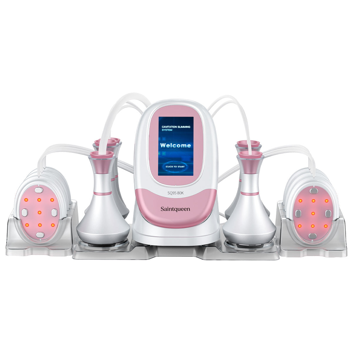 SQ95B Pro | Shape Studio EMS 6-in-1 80K Body-Contouring-Gerät – Ultraschall-Kavitation, multipolare RF, Vakuummassage und EMS