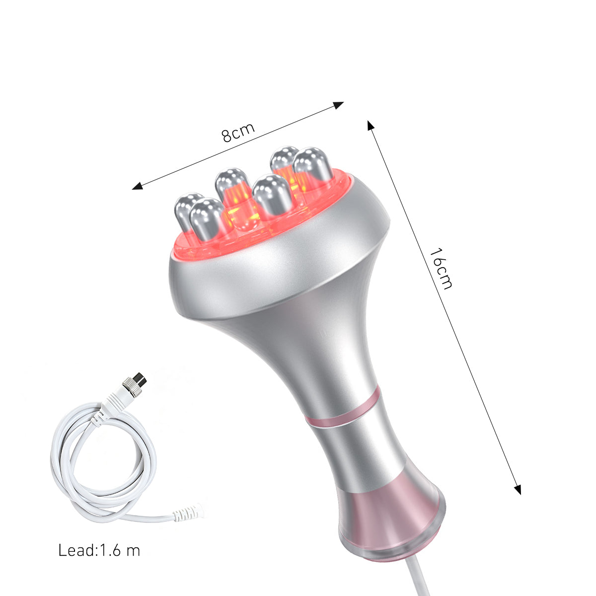 SQ95B Pro | Shape Studio EMS 6-in-1 80K Body-Contouring-Gerät – Ultraschall-Kavitation, multipolare RF, Vakuummassage und EMS