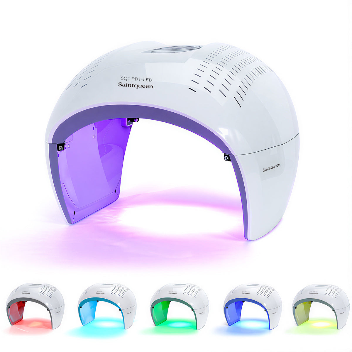 SQ1 | Facial Radiance LED-Lichtpflegegerät – Multi-LED, 7 Farben