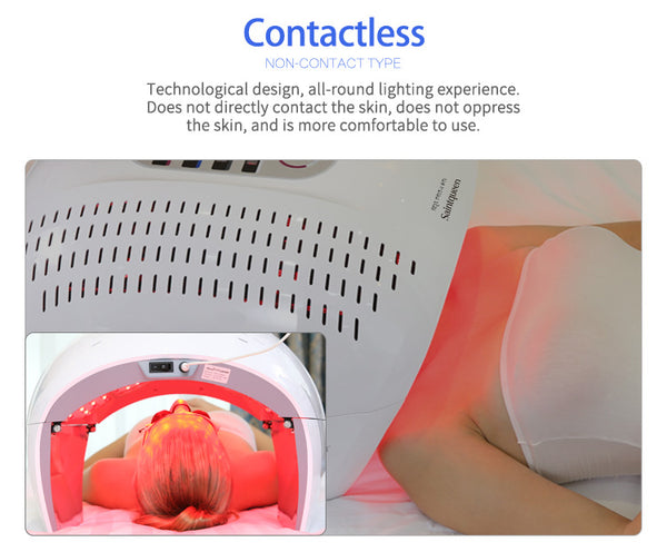 SQ1 | Facial Radiance LED-Lichtpflegegerät – Multi-LED, 7 Farben