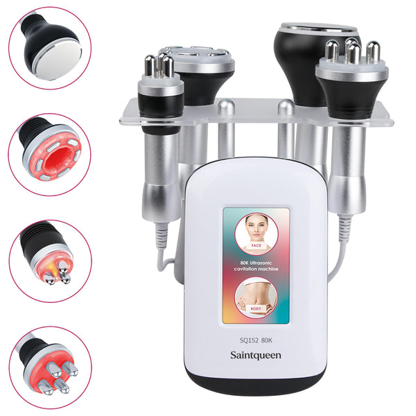 SQ152 Basic | Home Contour Vacuum 4-in-1 80K Body-Contouring-Gerät – Ultraschall-Kavitation, multipolare RF und Vakuummassage