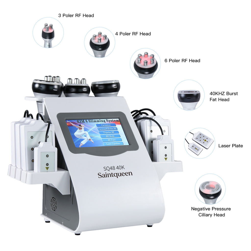 SQ48 Pro 6-in-1-Kavitationsgerät mit 40K und Laserplatten