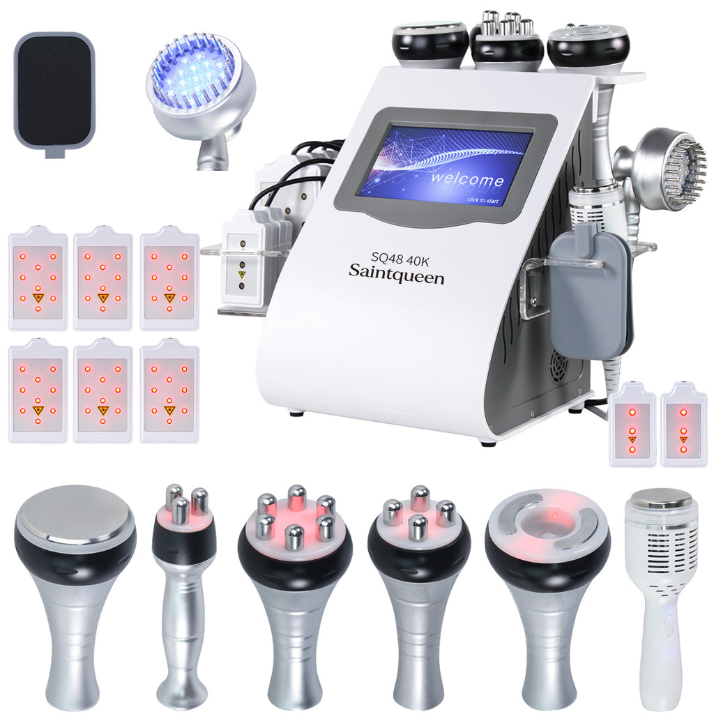 SQ48 Plus 9-in-1-Kosmetikgerät mit 40K-Kavitation und RF