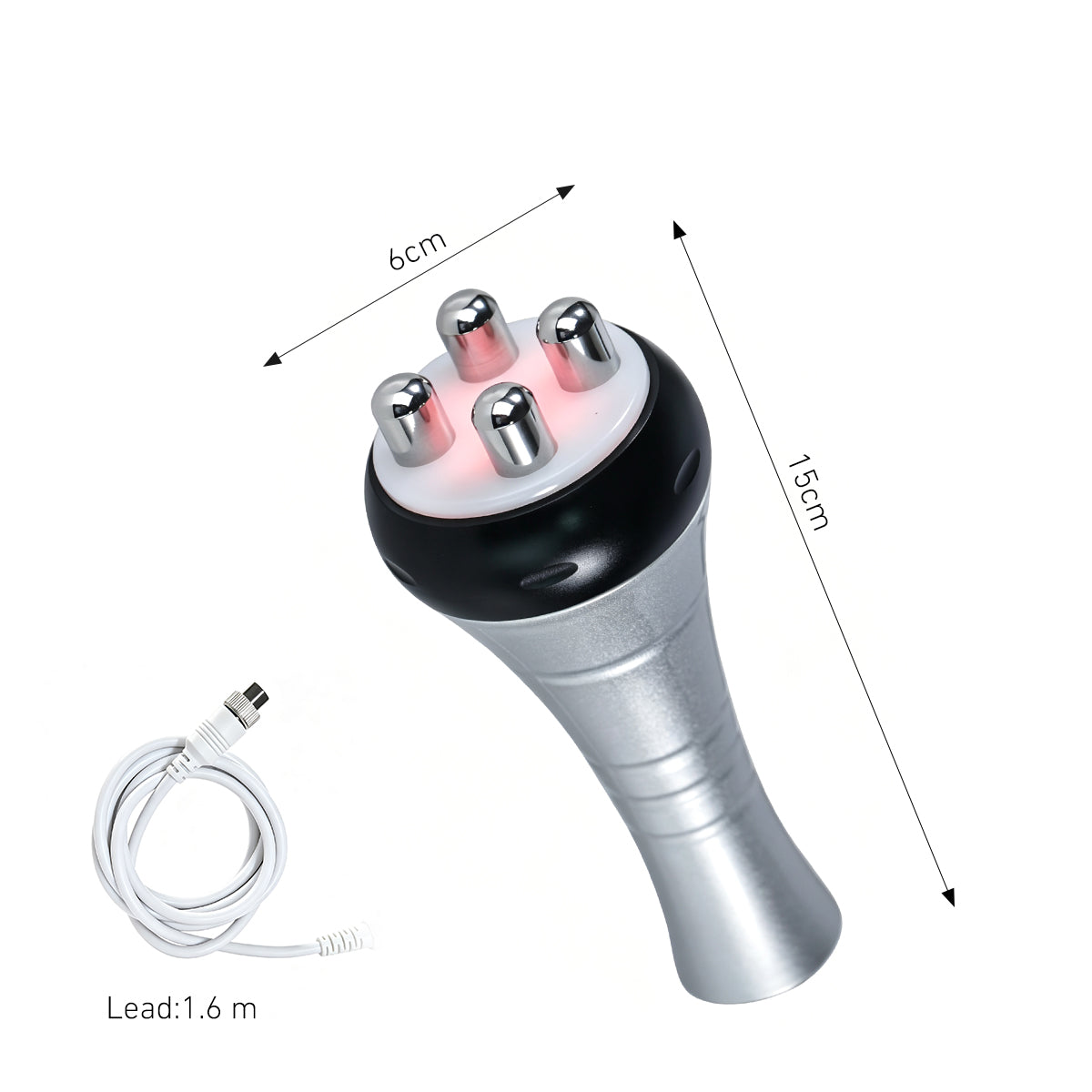 SQ16 four-pole body RF handpiece with four electrodes